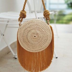 Wayuu Tribe Colombian Chia Palm Straw Bag - Small